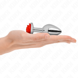 Kink - Plug Anal Rose Rouge Taille M